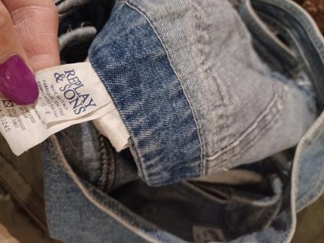 Riflová šatovka džínová šatovka 140-158, 146