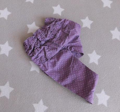 Puntíkaté kalhoty nutmeg vel.74/80, nutmeg,80