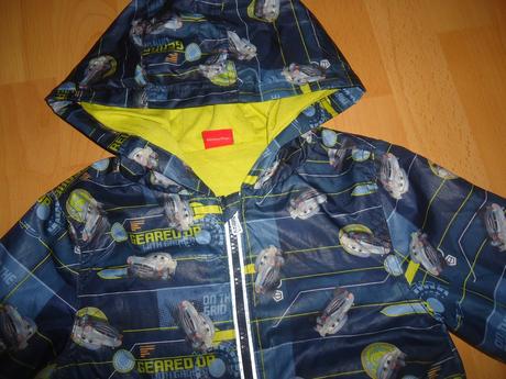 Jarní bunda s autíčkama, debenhams,98