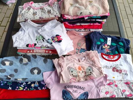 Set mix dívčí (jaro/léto) 37ks vel.80/86-92, 86–98