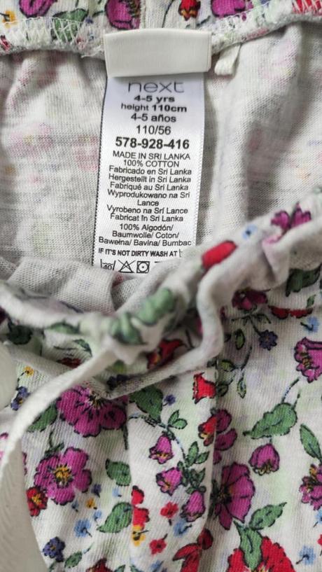 Letní kalhoty/tepláčky harémky, next,110