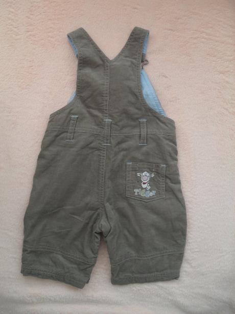 Manšestrové podšité lacláčky, disney,74