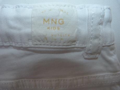 Mango bílé kraťase vel. 152, mango,152