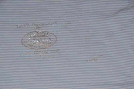 Bavlněné prouhaté tričko, nátělník,  na donošení , 98