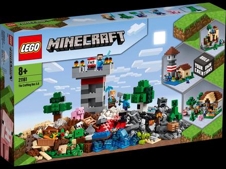 Lego minecraft 21161 kreativní box 3.0, 