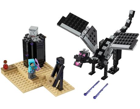 Lego minecraft 21151 souboj ve světě end, 