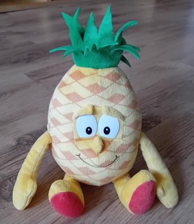 Plyšák ananas,