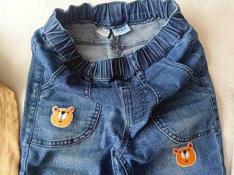 3x dětské džíny,122/128, 128