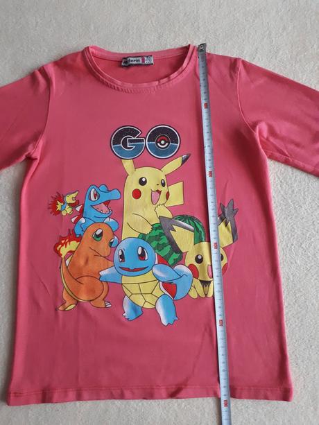 Dívčí tričko pokémon, vel.128/134, 128