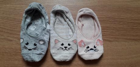 Ultra krátke letné ponožky 3 páry vel. 21-27, 22