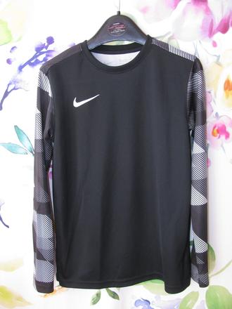 Sportovní elastické brankářské černé tričko nike, nike,146