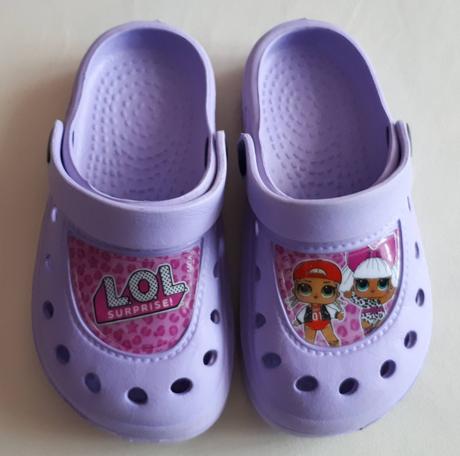 Dětské gumové boty, nazouváky, crocs, lol, vel.29, disney,29
