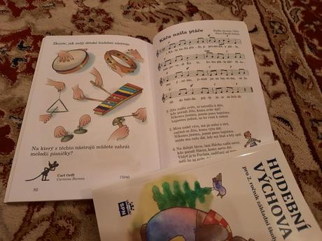 Hudební výchova 1 a 2 + cd spn, 