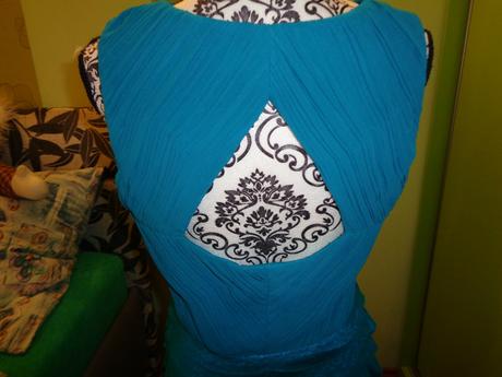 Krásné petrolejové šaty uk 12, 40