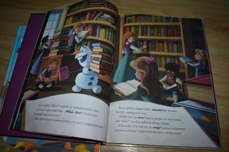 2x kniha ledové království 2 nové příběhy,