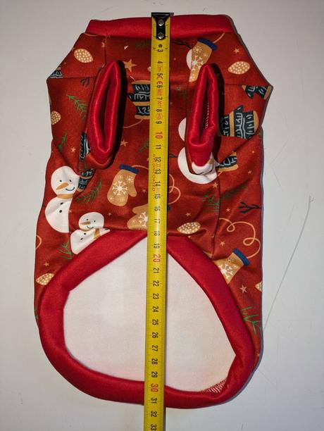 Vánoční mikina pro pejsky i kočičky vel. m, 