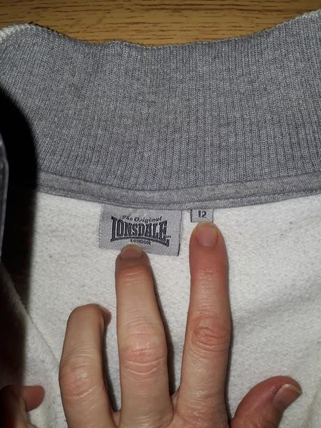 Dámská mikina lonsdale na zip, vel 40, lonsdale,40