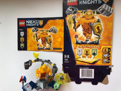 Lego nexo knights 70336 úžasný axl,