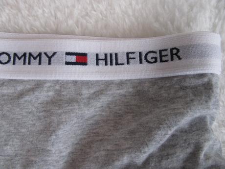 Dámské šedé kalhotky t.h., tommy hilfiger,m