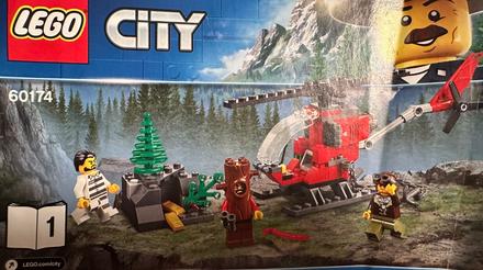 Lego city horská policejní stanice 60174,