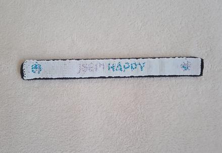 Zaklapovací flitrový náramek pro děti,