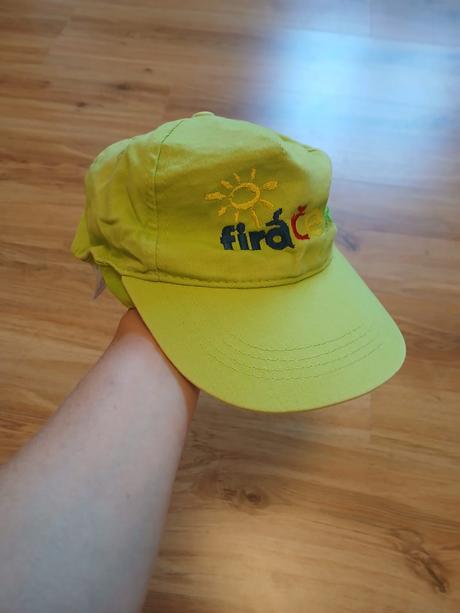 Dětská kšiltovka firáček, obvod 53cm, 116