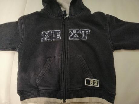 Vyteplená mikina, next,98