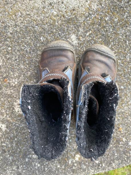 Zimní vysoké boty/kozačky zn. fare vel. 21, fare,21