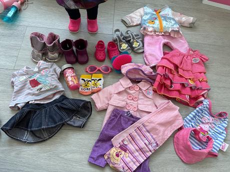 Zapf baby born starší sestřička + doplňky, 