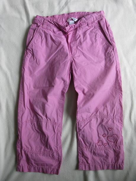 3/4 kalhoty, h&m,134
