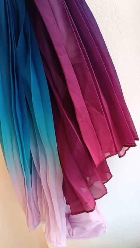 Ombré boho letní šaty, m