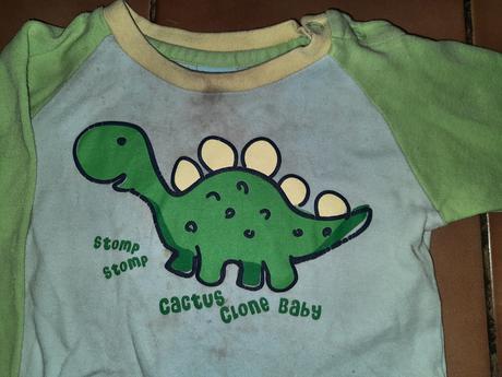 Dětská halenka dinosaur vel. 68 - 74, cactus clone,68