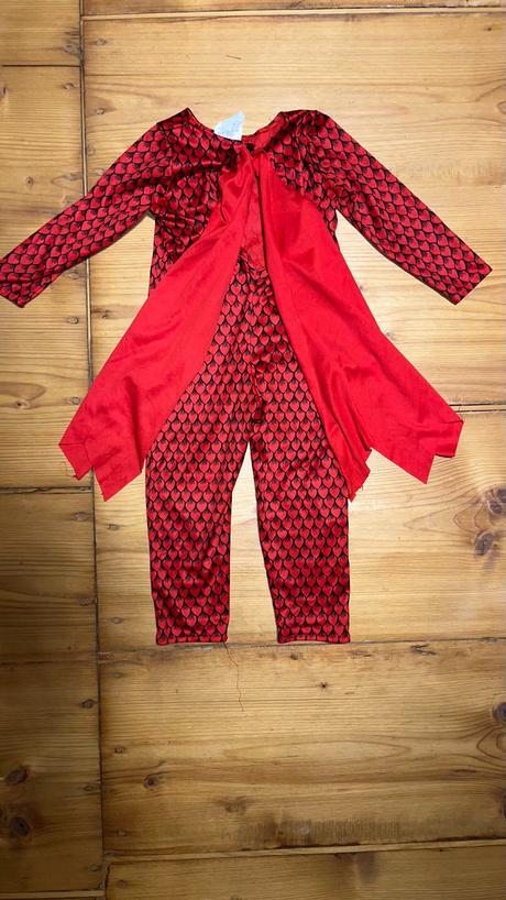 Kostým batman červený,