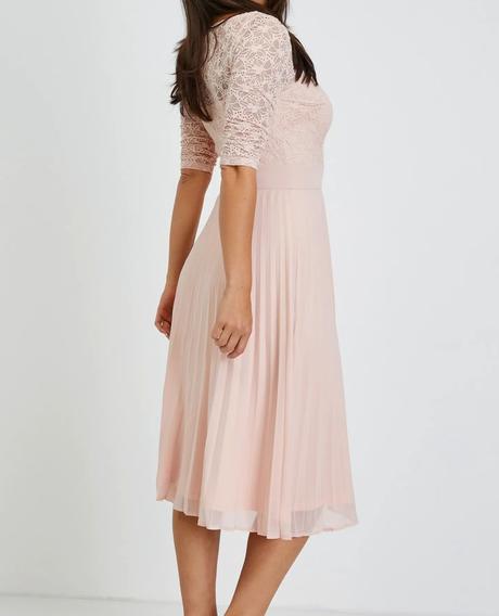 Dámské meruňkové šaty plisované orsay 40 l, orsay,40 / l