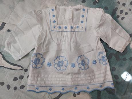 2x kalhoty + 1x blůzka vel.86, 86–98