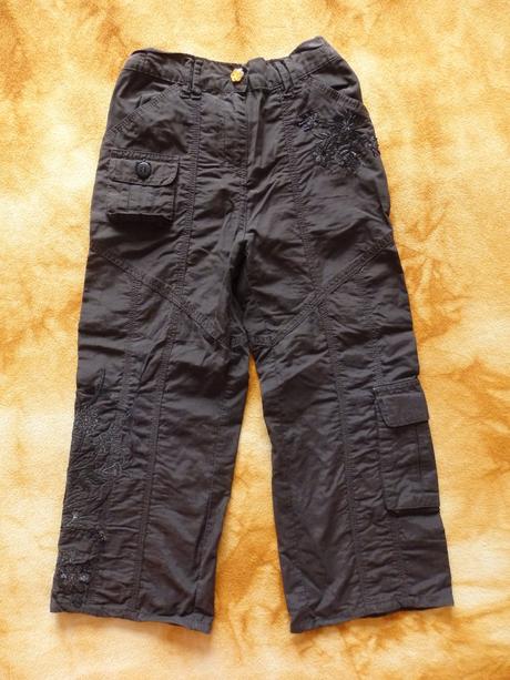 Černé kalhoty s kapsami, adams,122