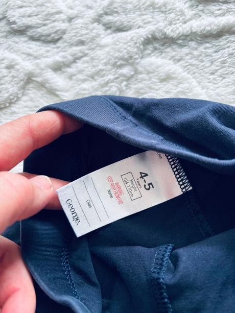 Legínové kraťasy modré - v.4/5 let, george,110