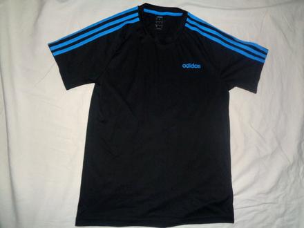 Luxusní černomodré funkční tričko adidas-climalite, adidas,l