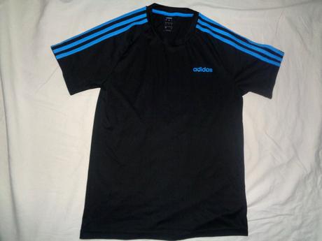 Luxusní černomodré funkční tričko adidas-climalite, adidas,l
