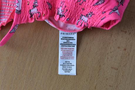 Letní overal vel. 6 - 9 m, primark,74