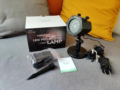 Párty vánoce velikonoce hallow projektor promítačk,