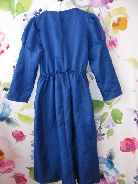 Karnevalový kostým - šaty+klobouček mary poppins,