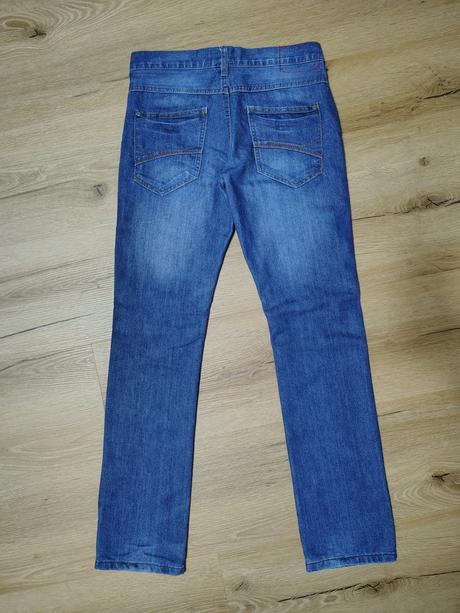 Chlapecké zateplené rifle c&a 164 modré, c&a,164