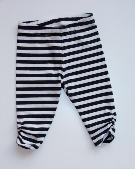 K545 pruhované legíny vel. 62, next,62