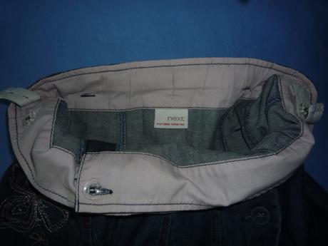 Riflová sukně next vel.140, next,140