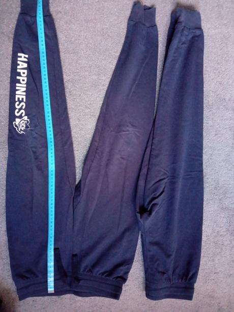 2 x modré tepláky, 134