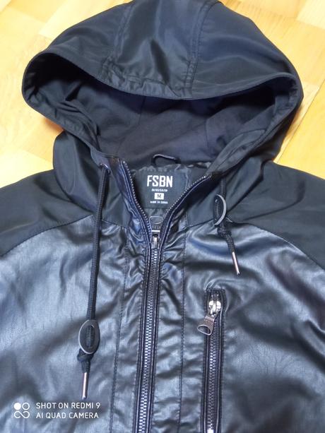 Koženkovosoftová bunda, fishbone,m