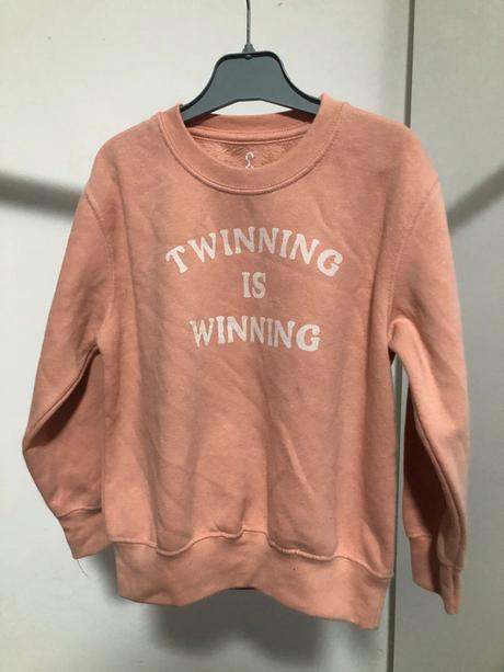 Meruňková mikina s nápisem, 110