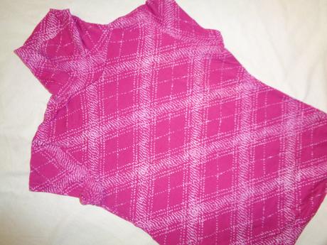 Luxusní sytě růžový elastický rolák, l