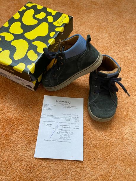Celoroční kožené kotníkové boty vel. 24 zn. lurchi, lurchi,24